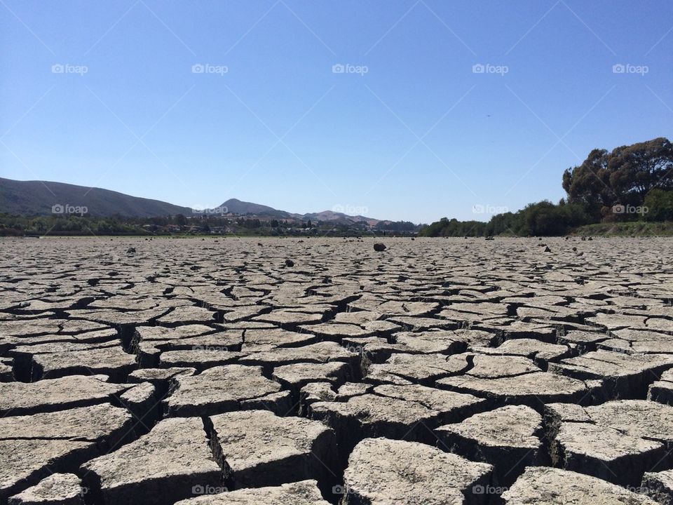 Dried Lake Bed