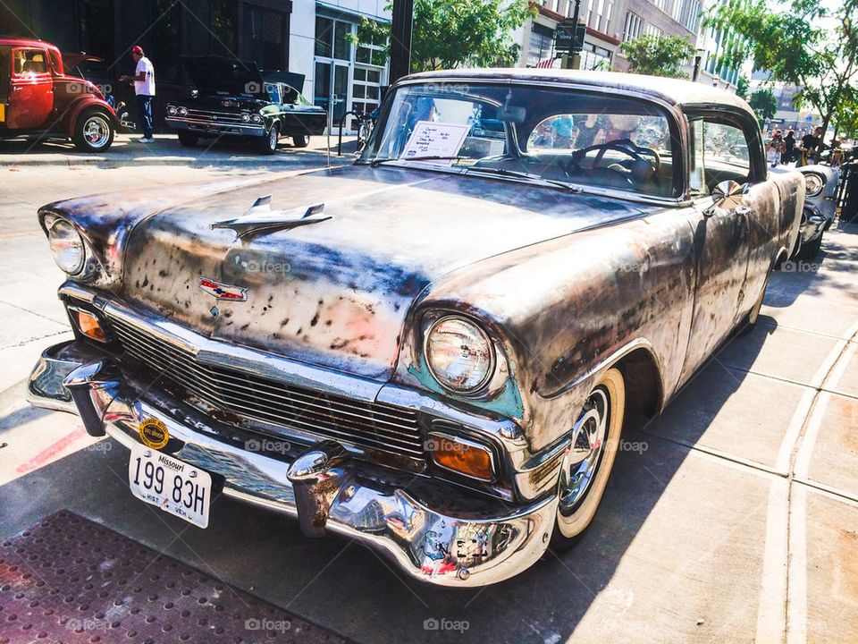 Vintage Chevy in rebirth