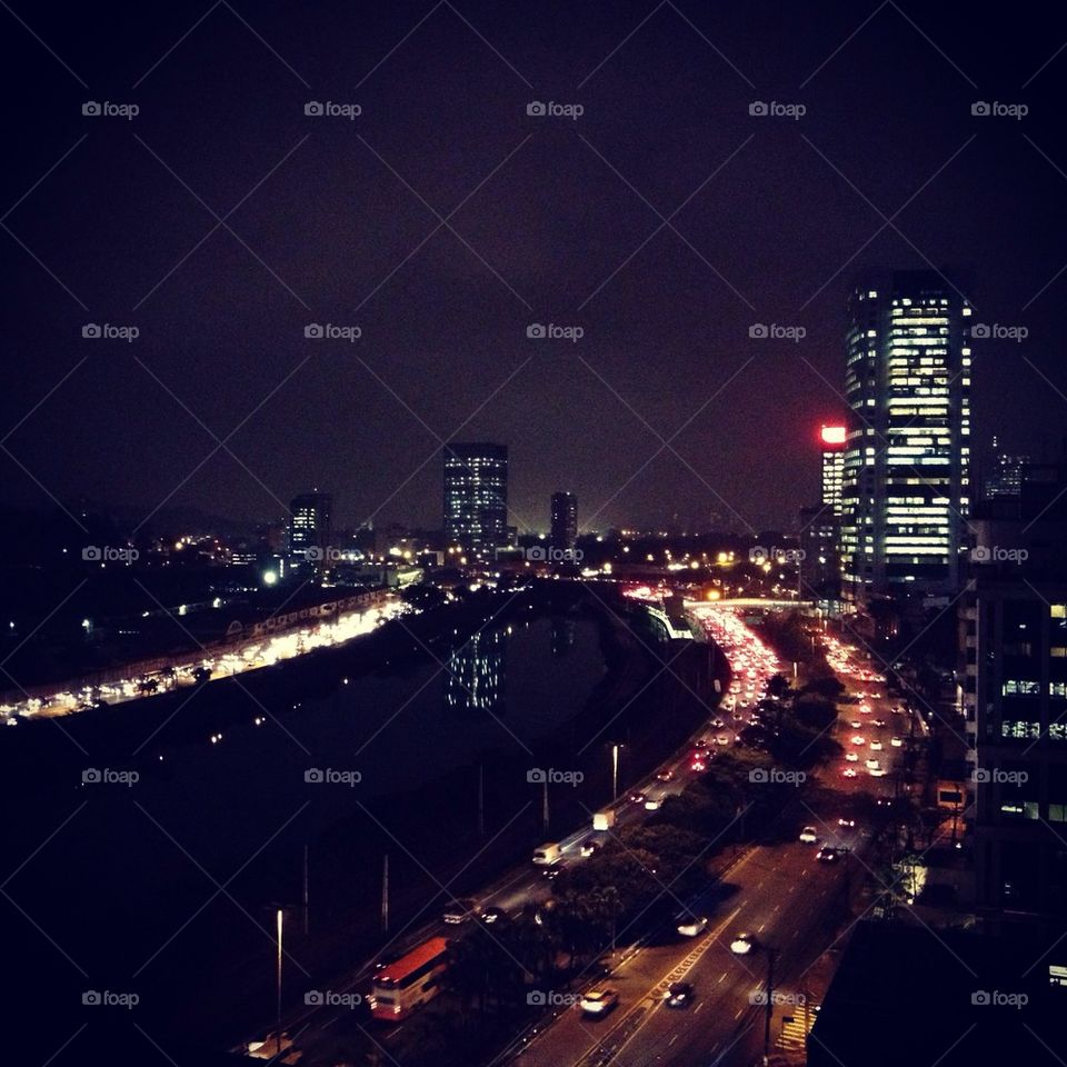 city light buildings night by stephaniehong