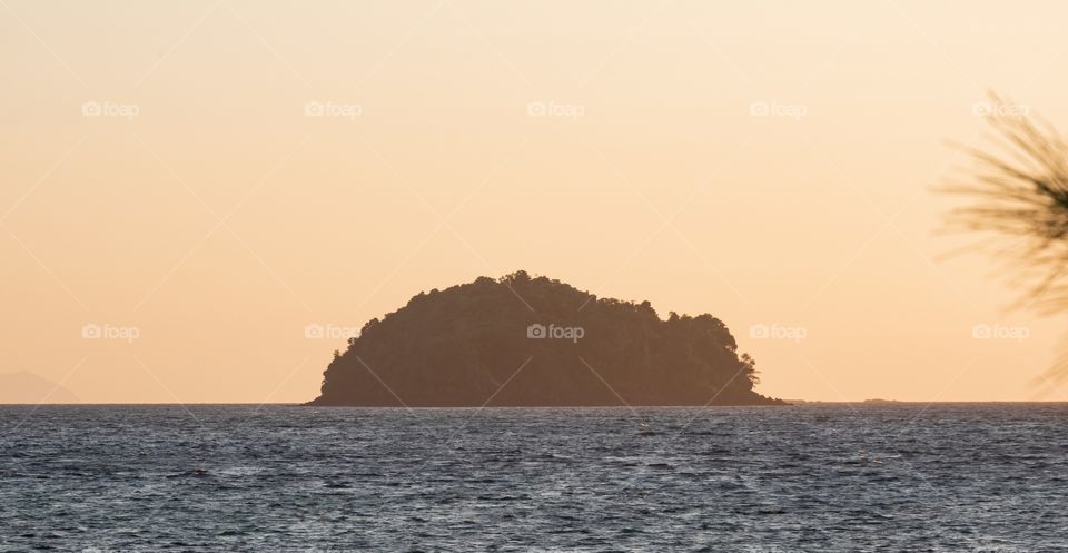 Beautiful sunset on beautiful island ... koh Lipe Thailand