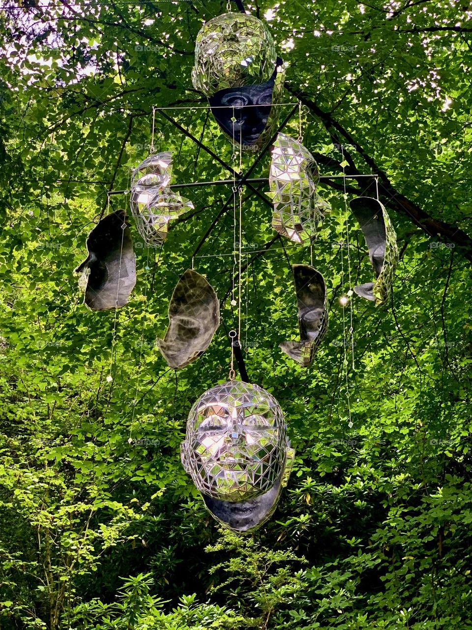 Masks in the forest