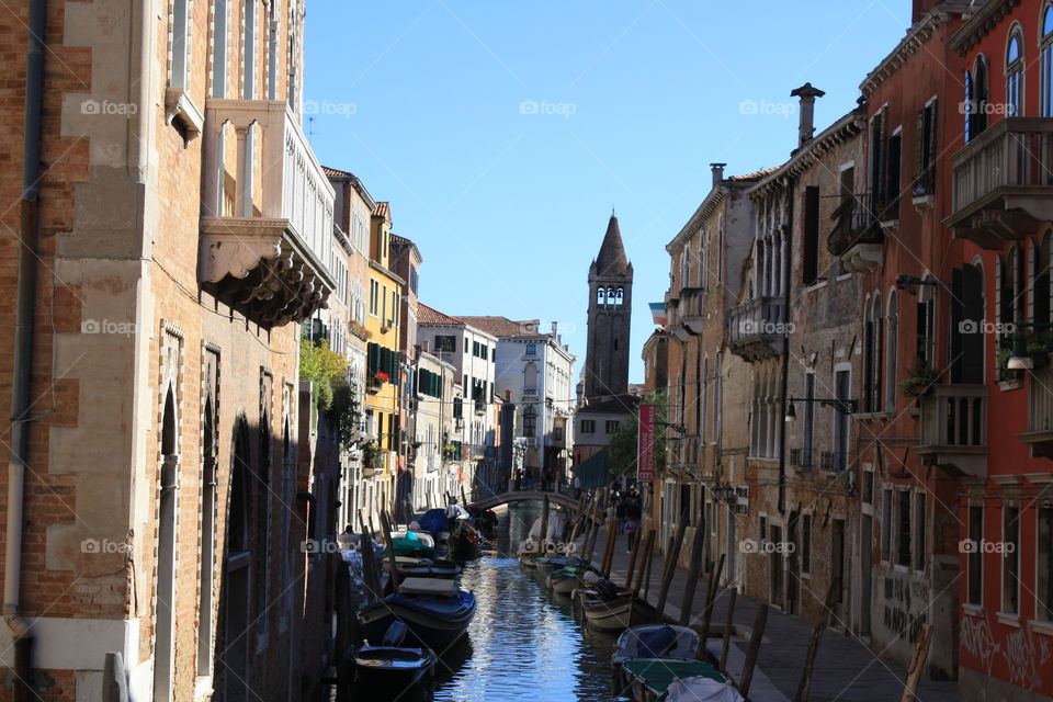 Water street in Venice