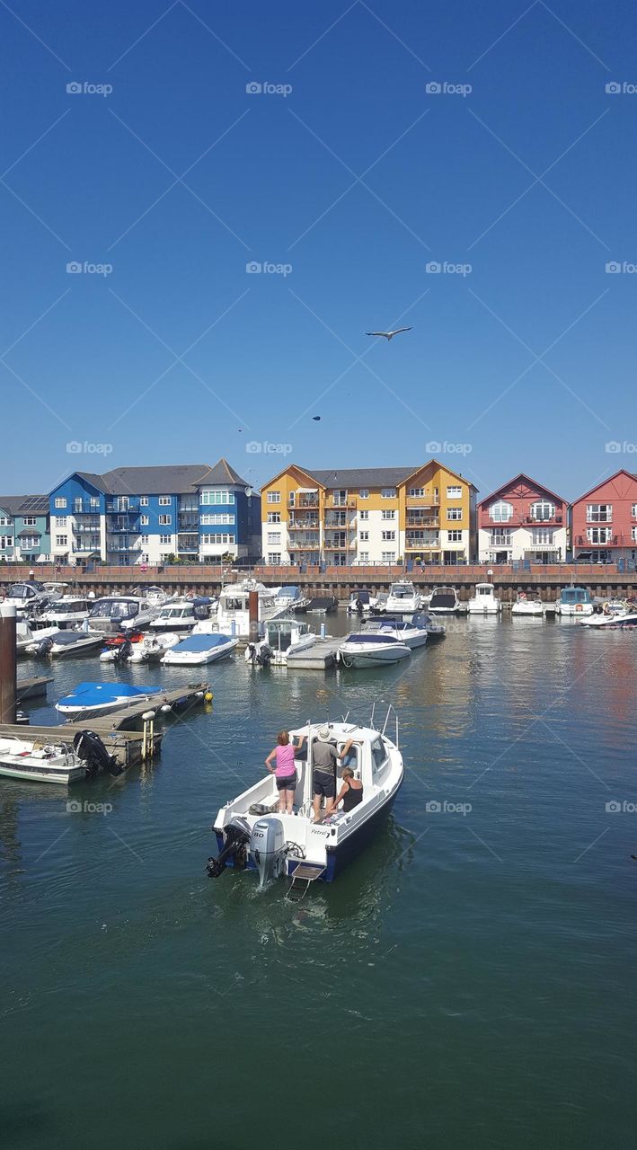 Exmouth-beautiful place in Great Britain.
Exmouth is one of the oldest and most picturesque seaside towns in Devon. The town is the gateway to the World Heritage Jurassic Coast.