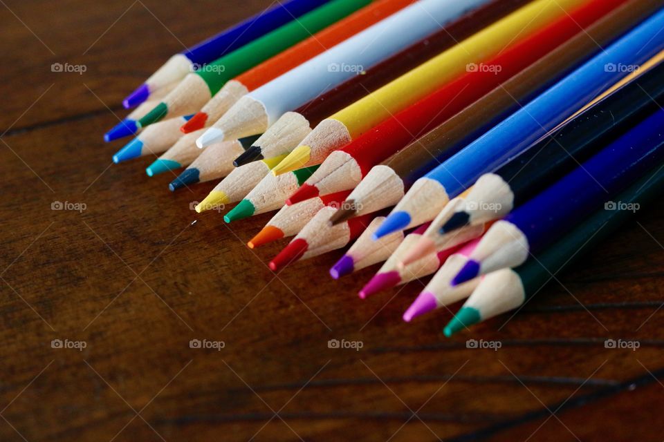 Colored pencils