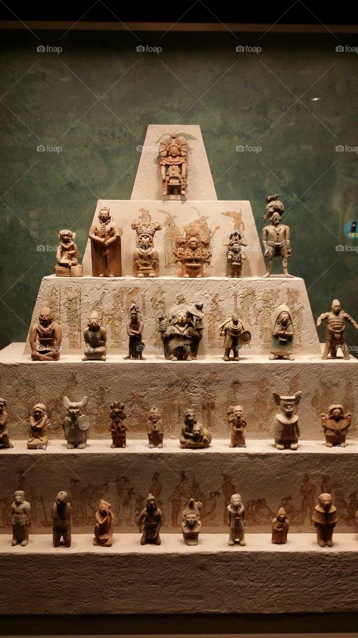 Historical foundings in Mexico museum