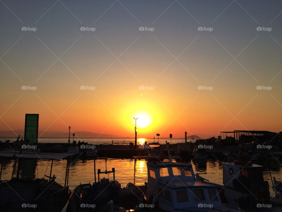 sky sunset vacation sea by mattharrisonnn