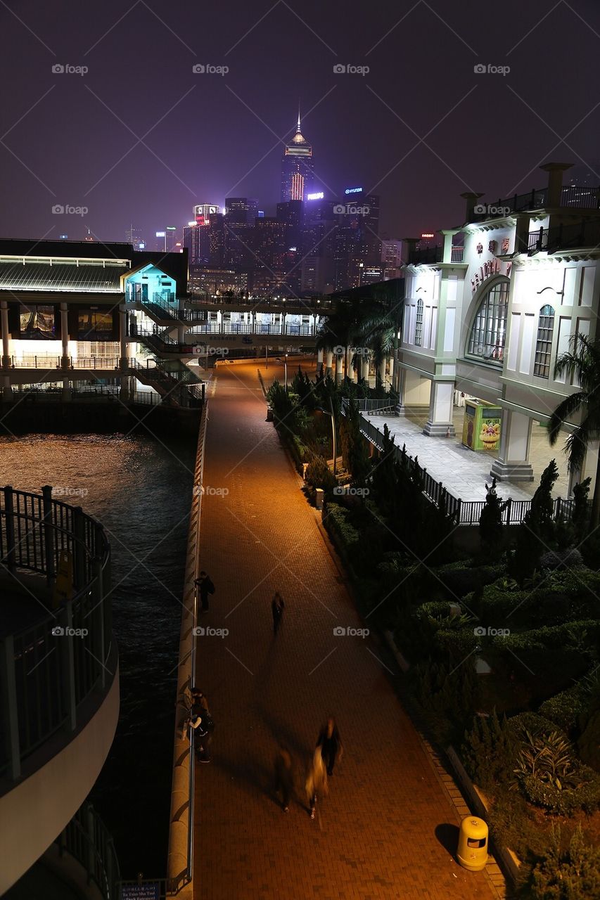 Hong Kong piers