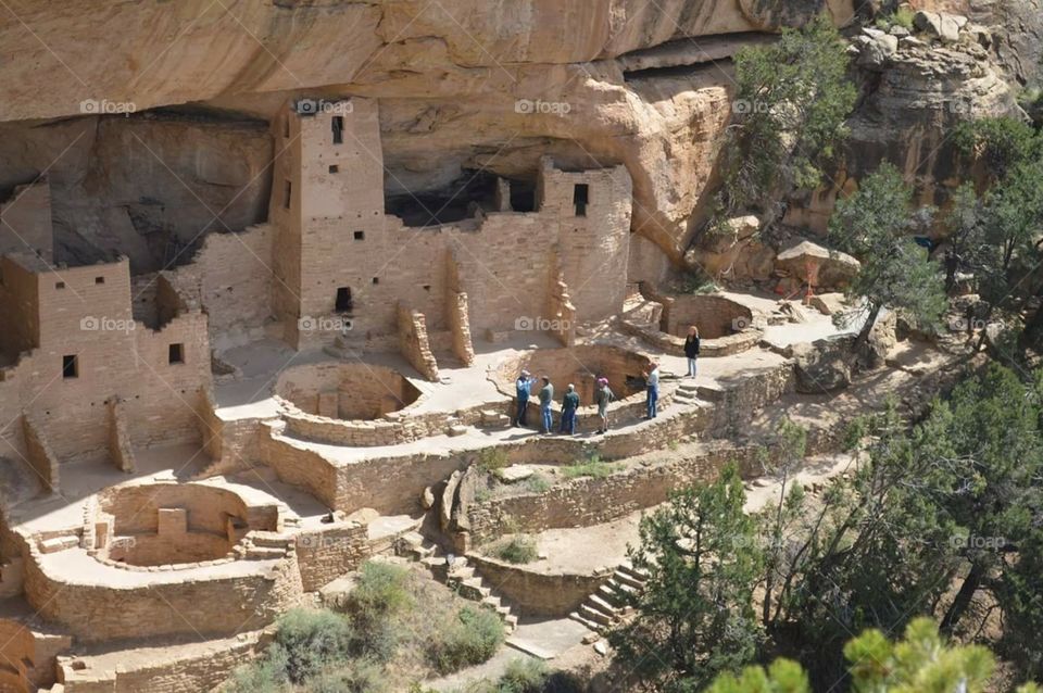 Cliff Palace tour, Mesa Verde National Park, CO