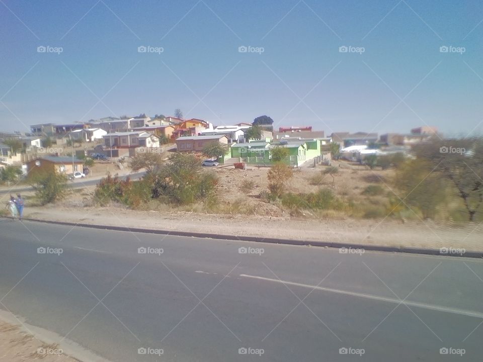 beautiful houses around Windhoek Namibia