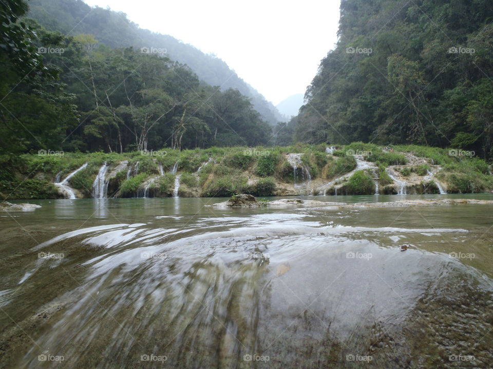 Jump on in. Paradise - Semuc Champey! Waterfalls to play in and pools to swim in