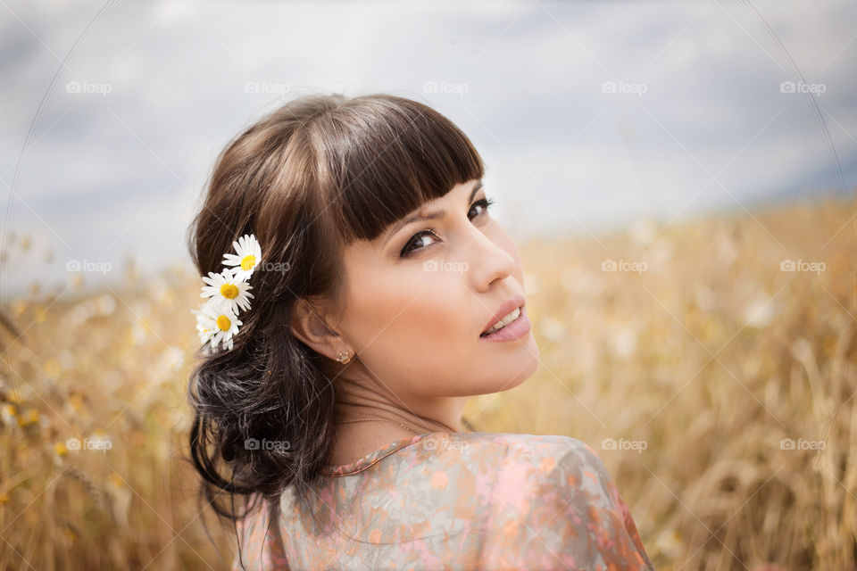 Beautiful braided hairstyle