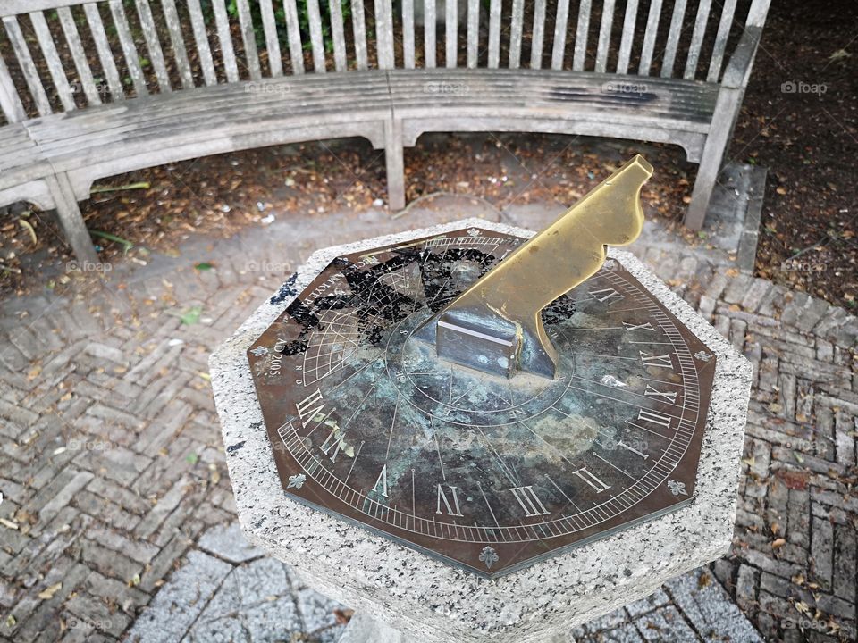 Needs a clean sun dial