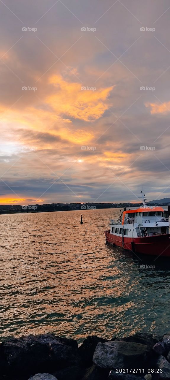 mañana en porto Bilbau.