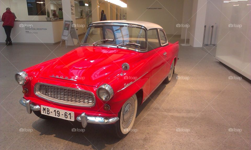 old car Škoda
