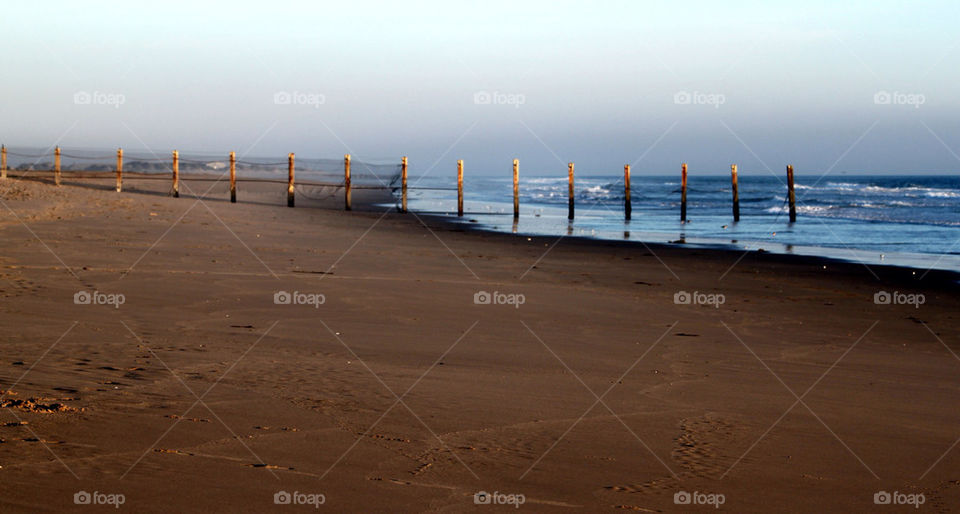 landscape beach ocean sky by hlehnerer