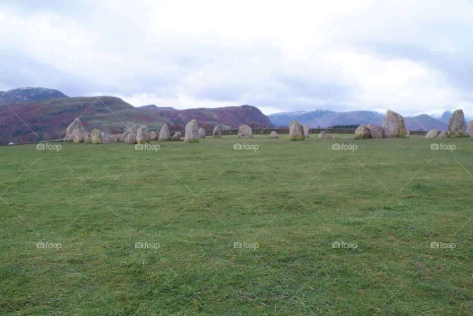 Castlerigg stone circle, Lake District 