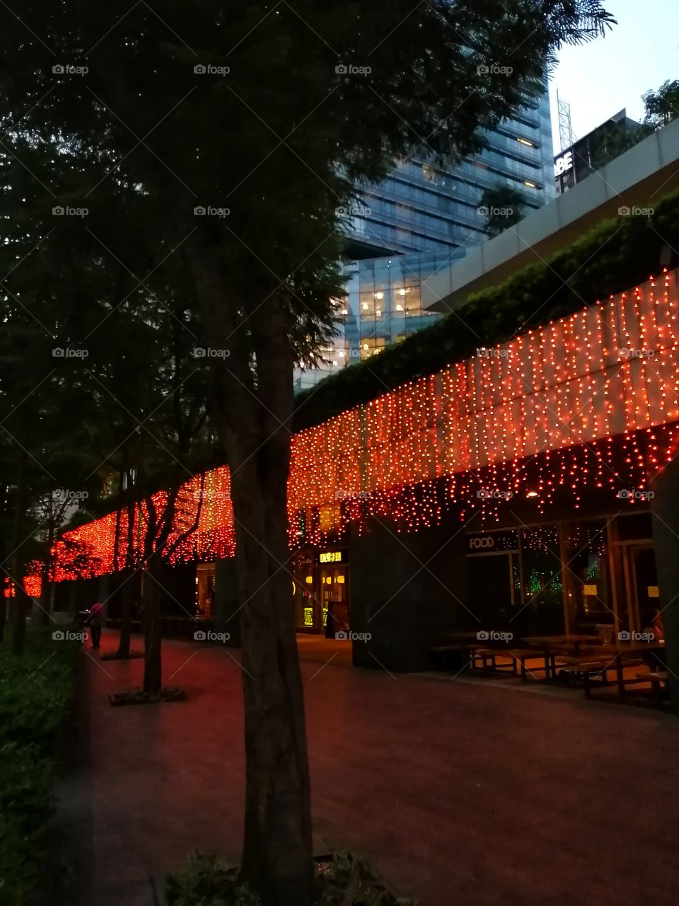 Few days before Christmas.