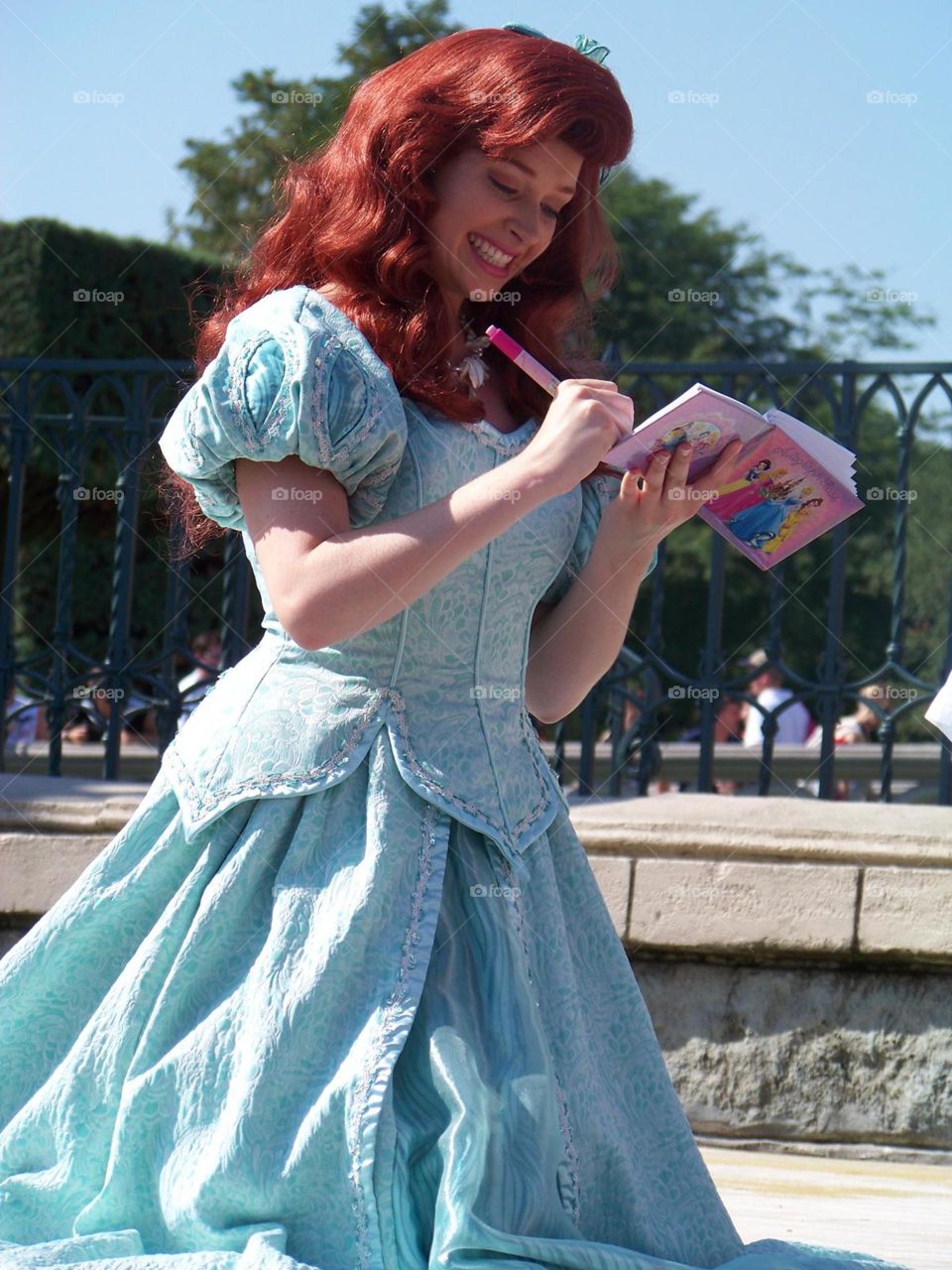 autographe Ariel Disneyland Paris