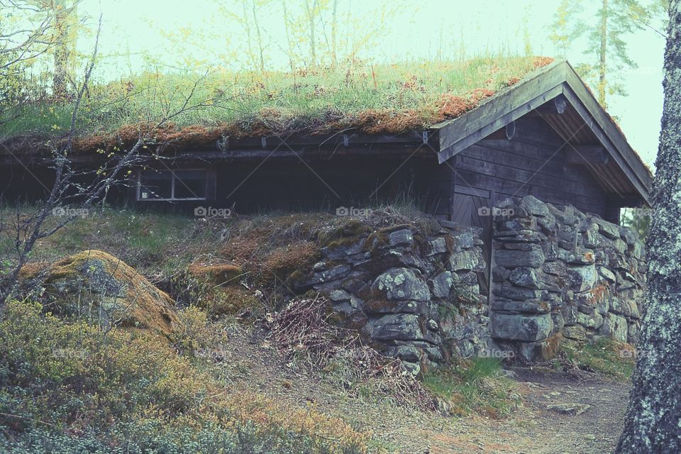 Old cottage. Seven people lived here 