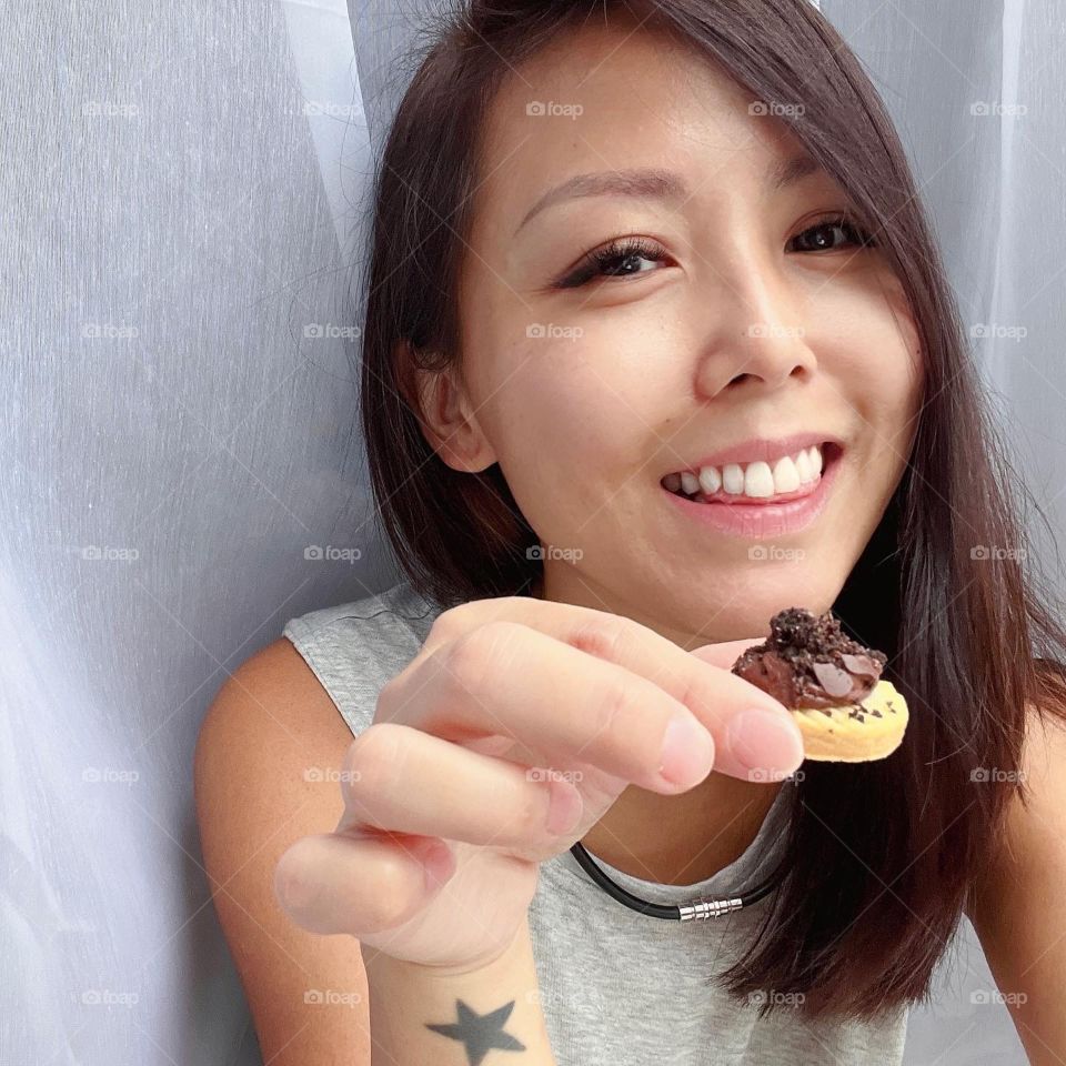 Homemade Oreo Nutella tarts yummy and tasty 