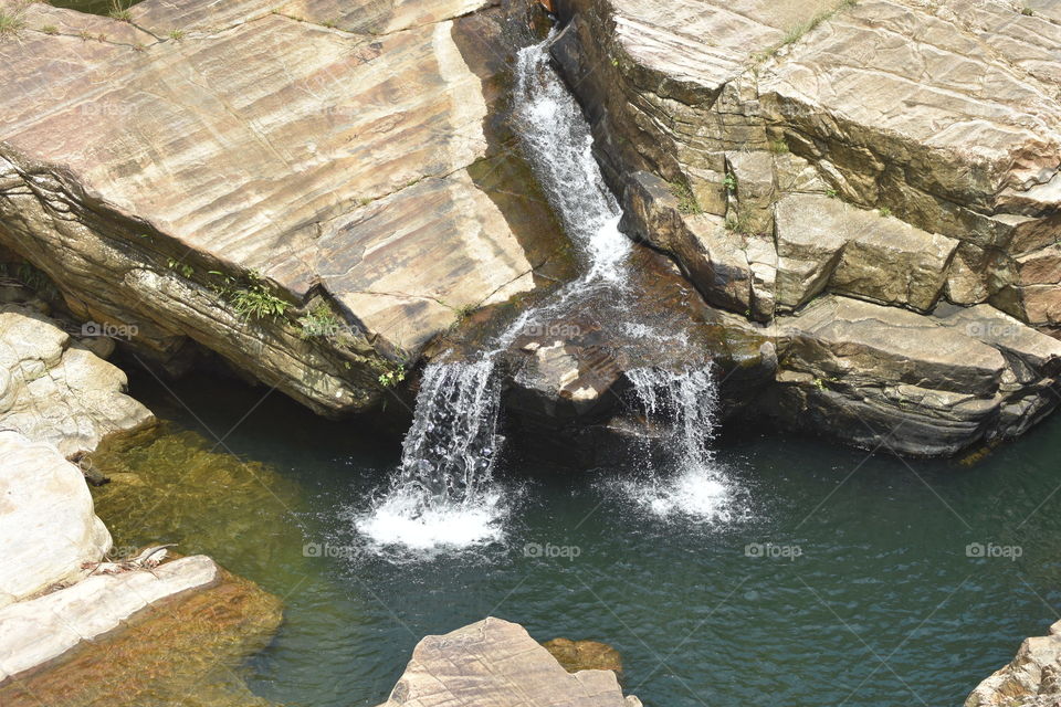 Y type small Waterfall