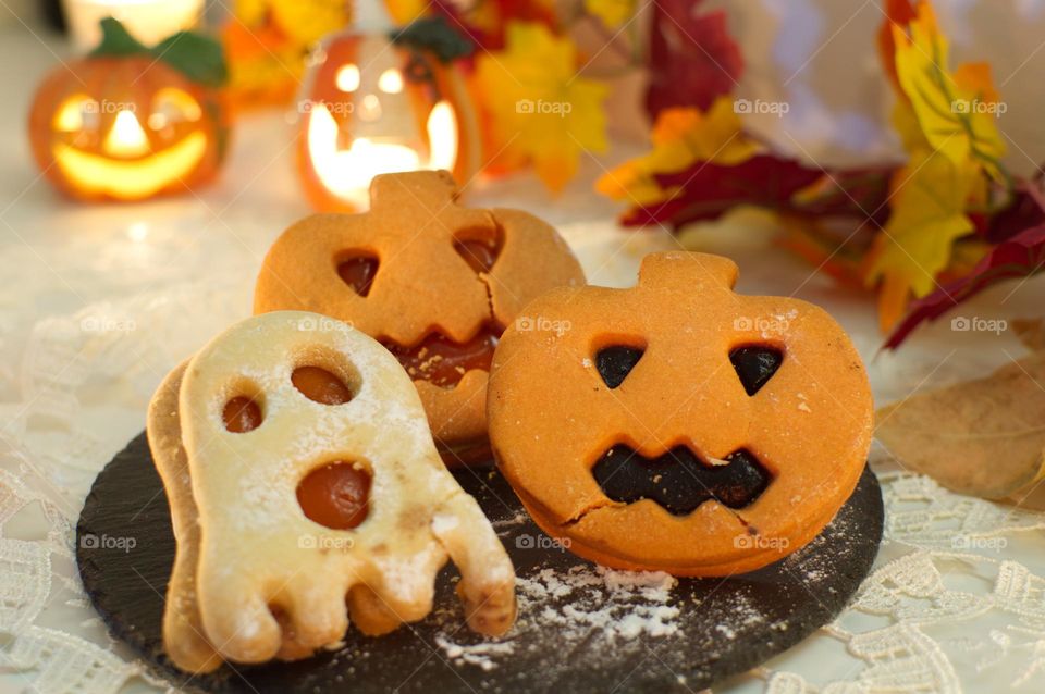 appetizing cookies for halloween