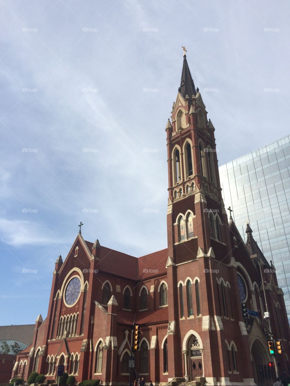 Church in downtown Dallas 