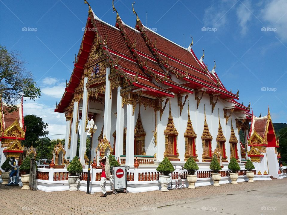 Chalong Temple Phuket Thailand