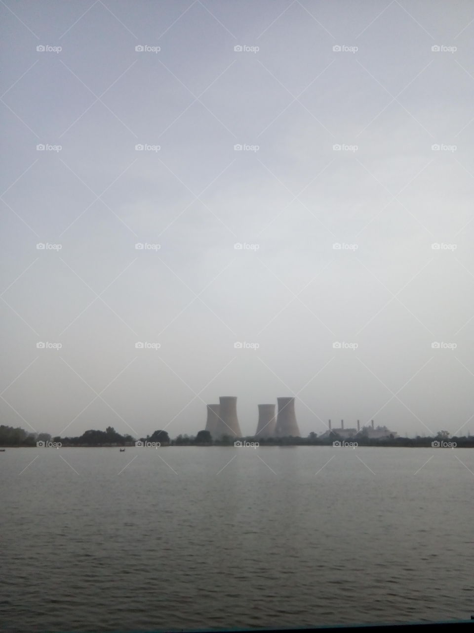 a beautiful seen of lake at Bathinda city