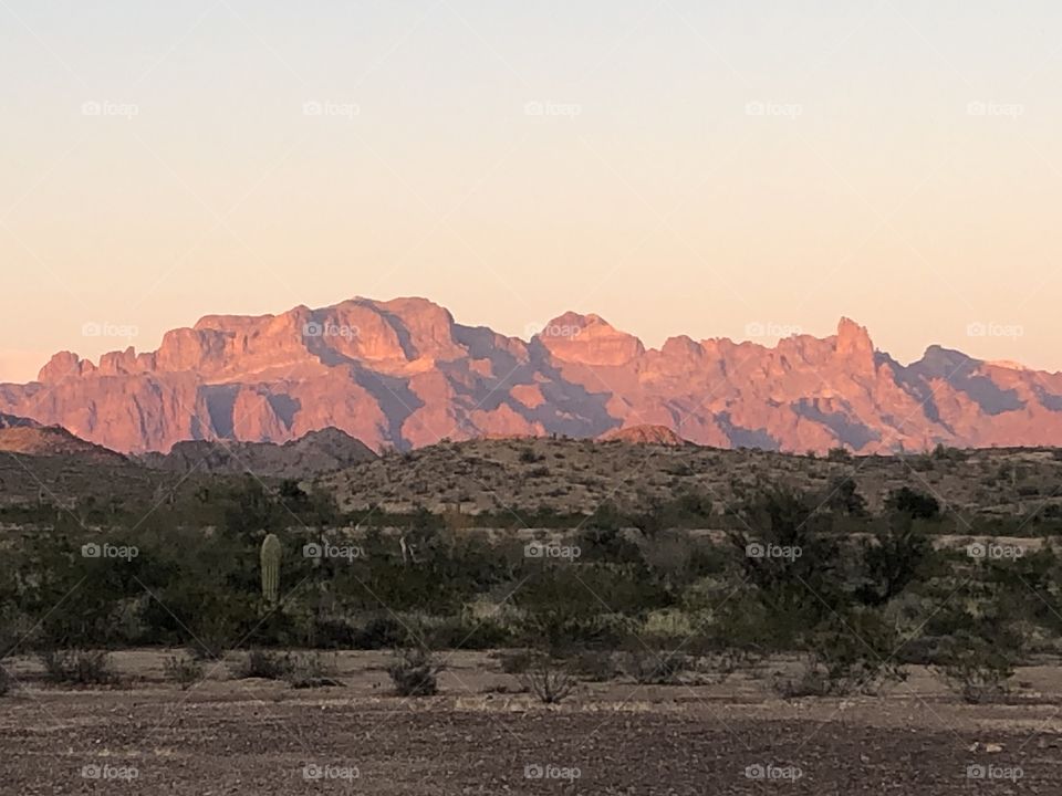 Arizona Mountain Range