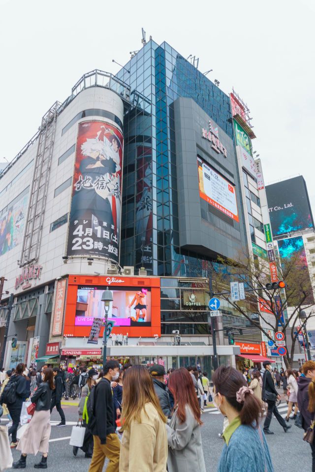 Just a normal day at the Shibuya crossing in Tokyo, Japan