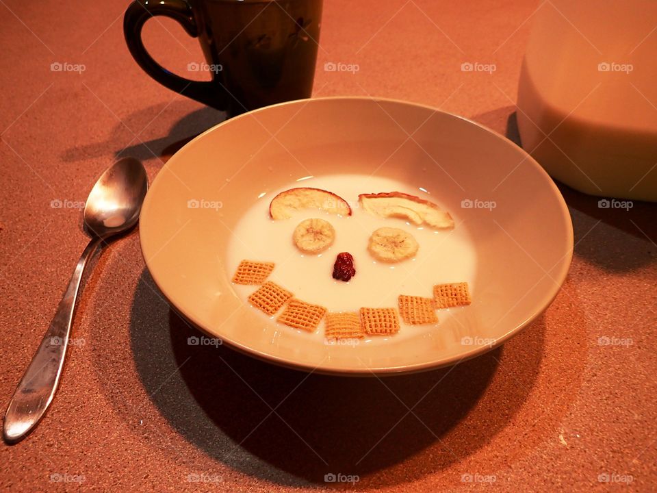 Smiley Face cereal