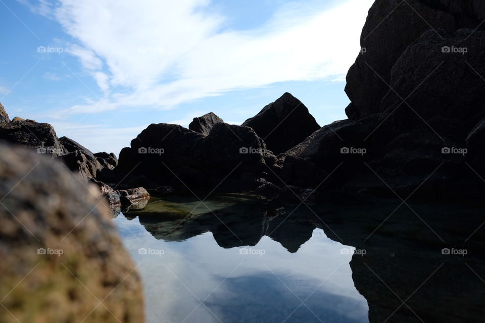 Jersey Rock Pool, Jersey, Channel Islands