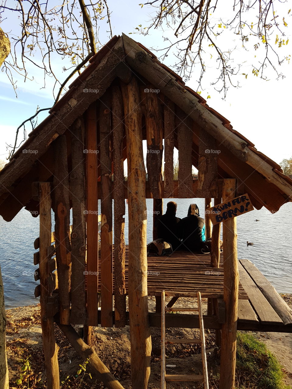 two hearts and a hut