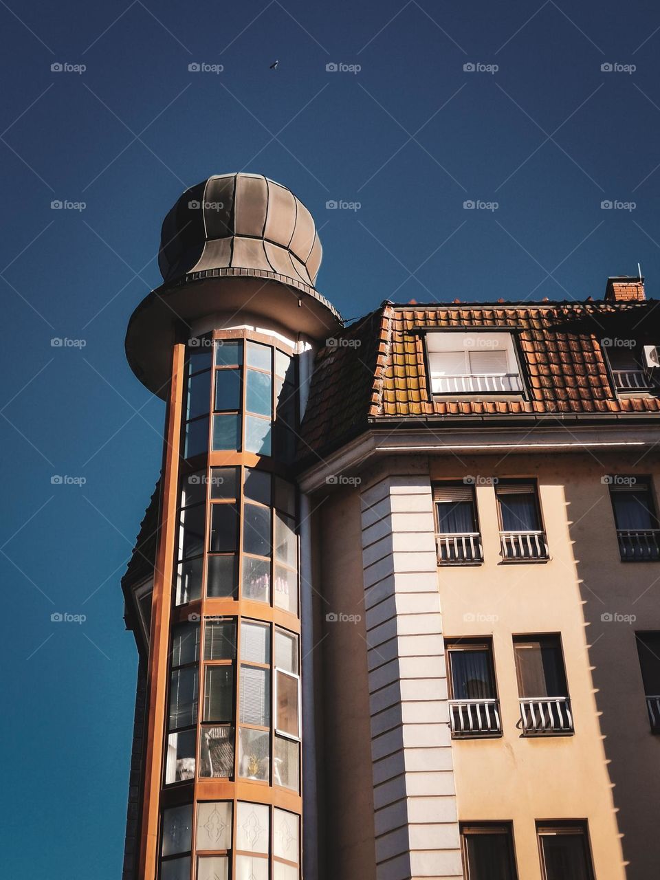 Unique old architecture in Novi Sad.