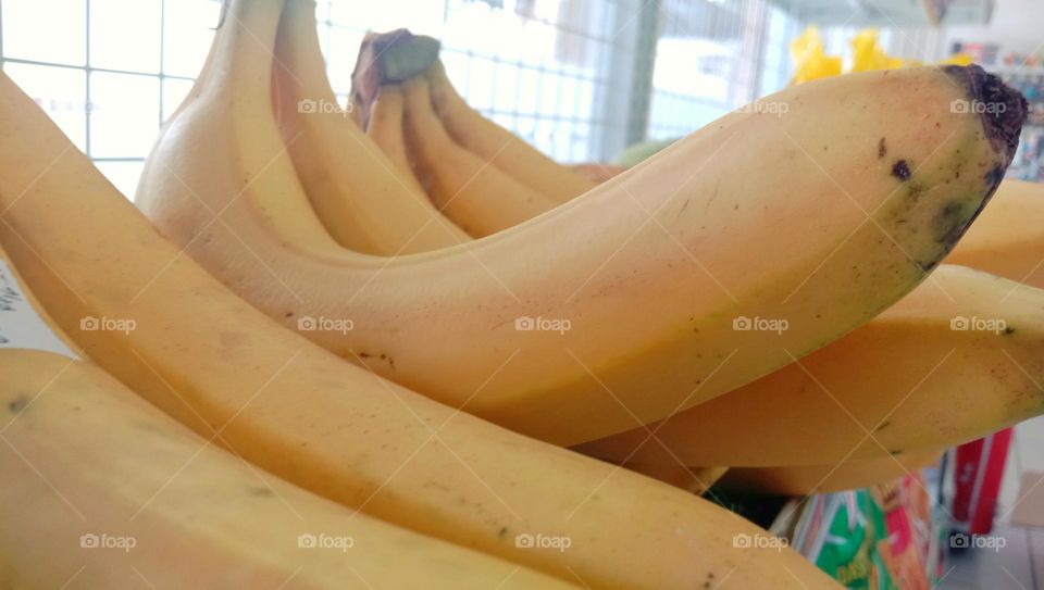Groups of banana fruit