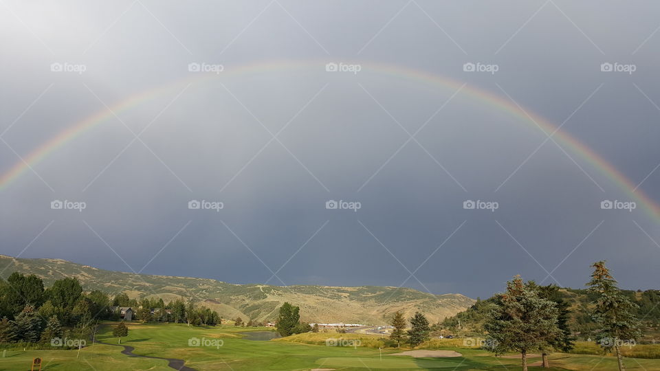 Just another beautiful rainbow after a storm.