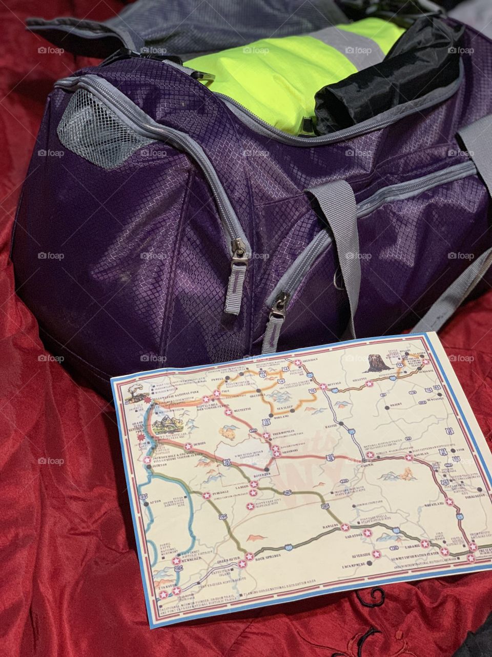 Suitcase for holiday 