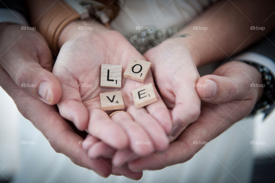 letters hands love cute by tager