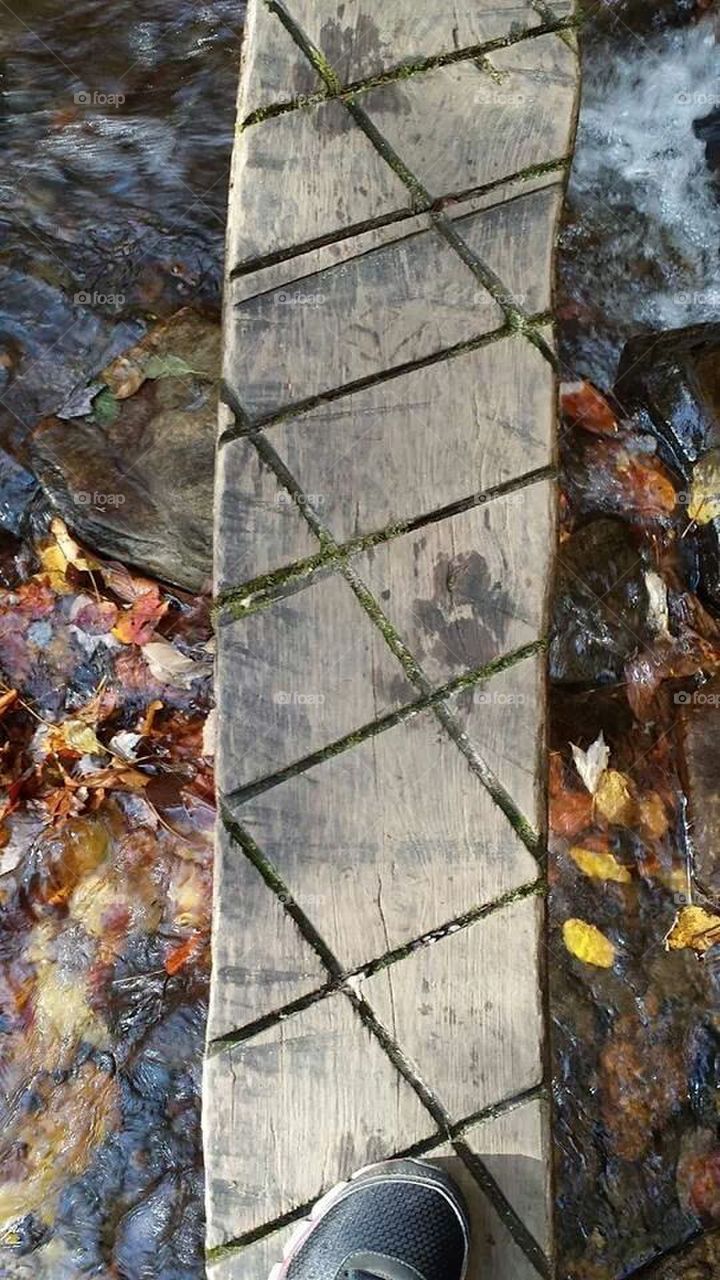 Narrow Plank Bridge