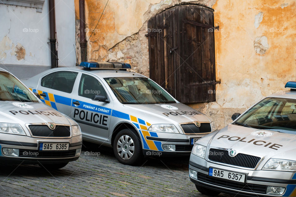 Czech cop cars