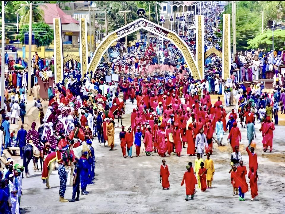 Eid at Zazzau Emirate.