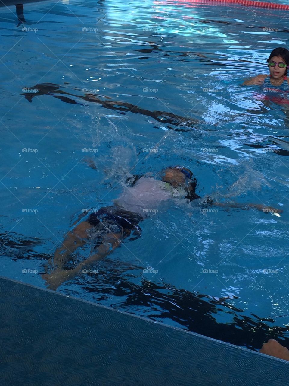 Swimming class