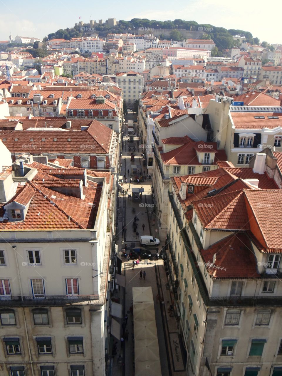 Looking down in Lisbon