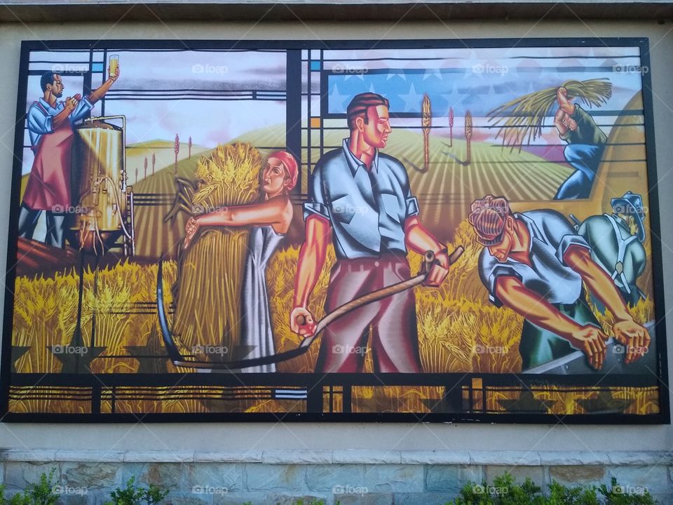 The Brew House mural