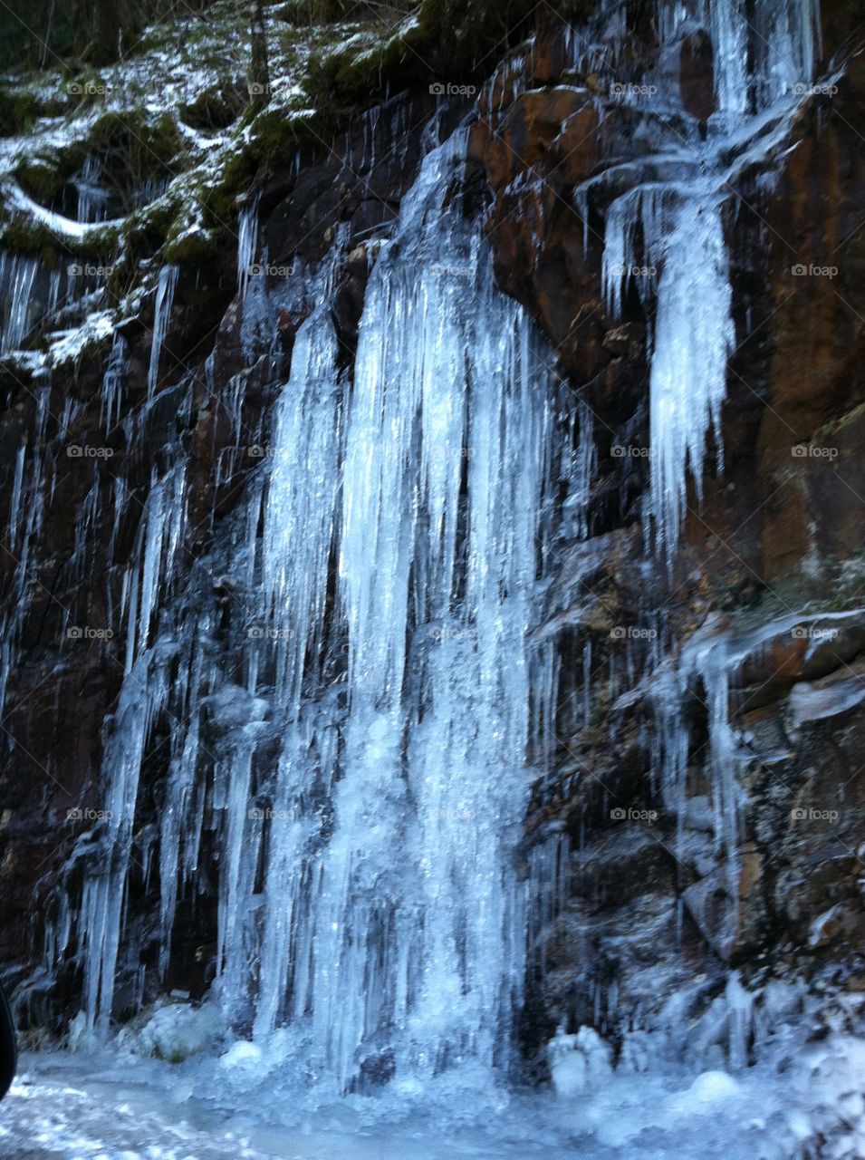 Frozen. Frozen precipitation in Great Smoky Mountains National Park