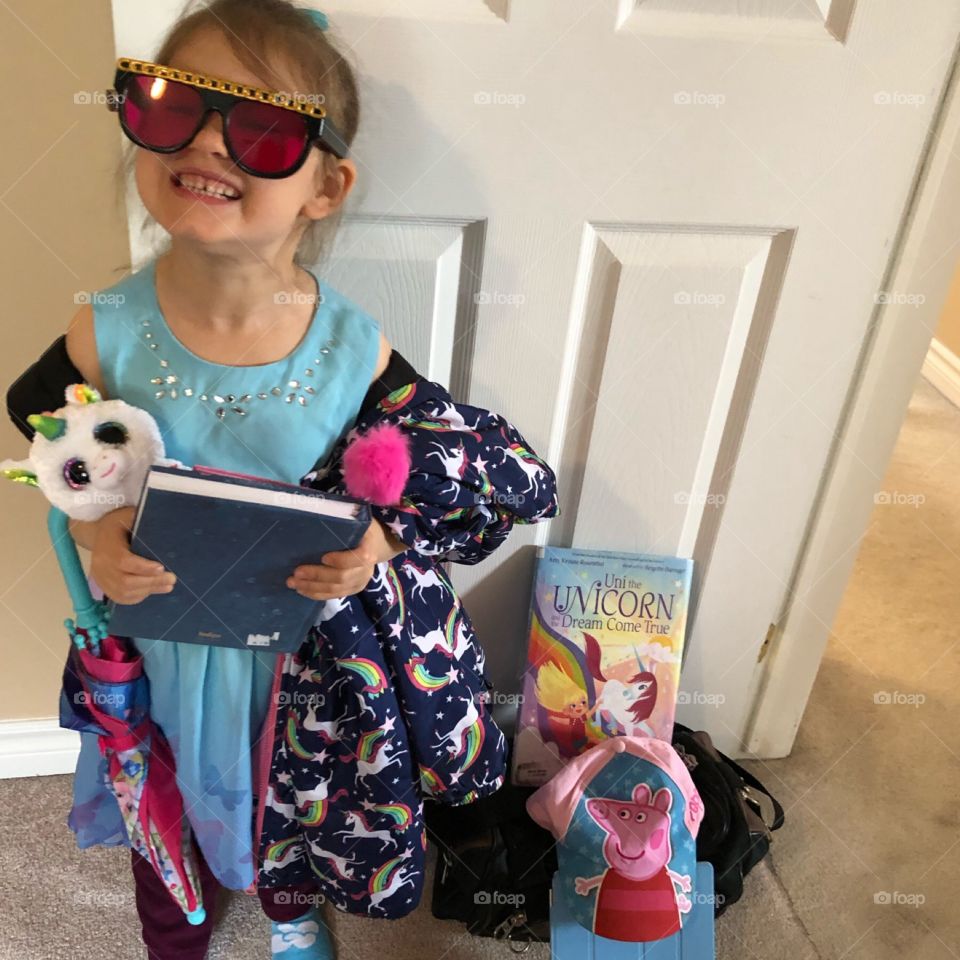 “My suitcase Is Packed! I’m Ready For Summer Vacation!”