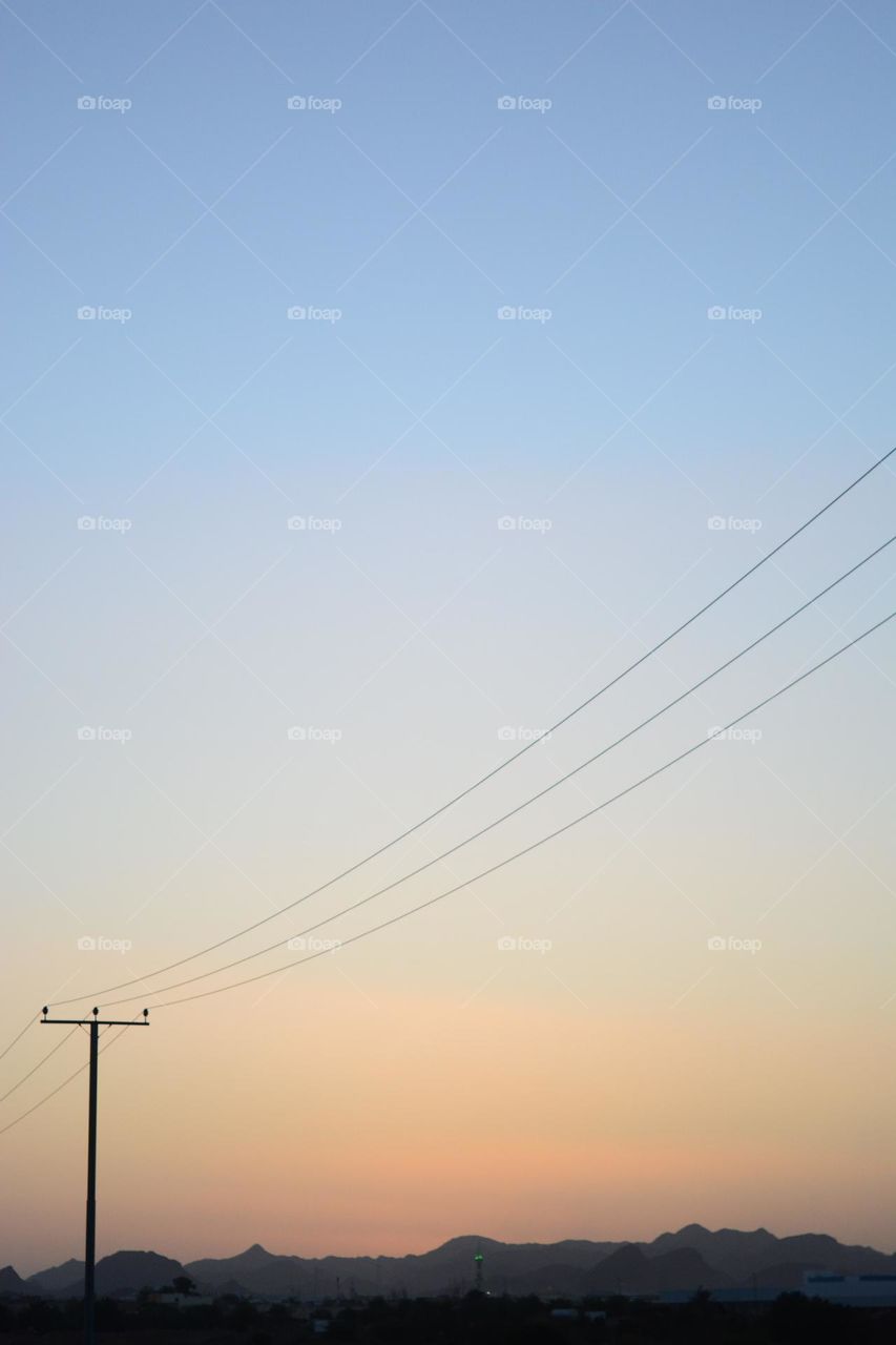 Sunsets are a magical sight