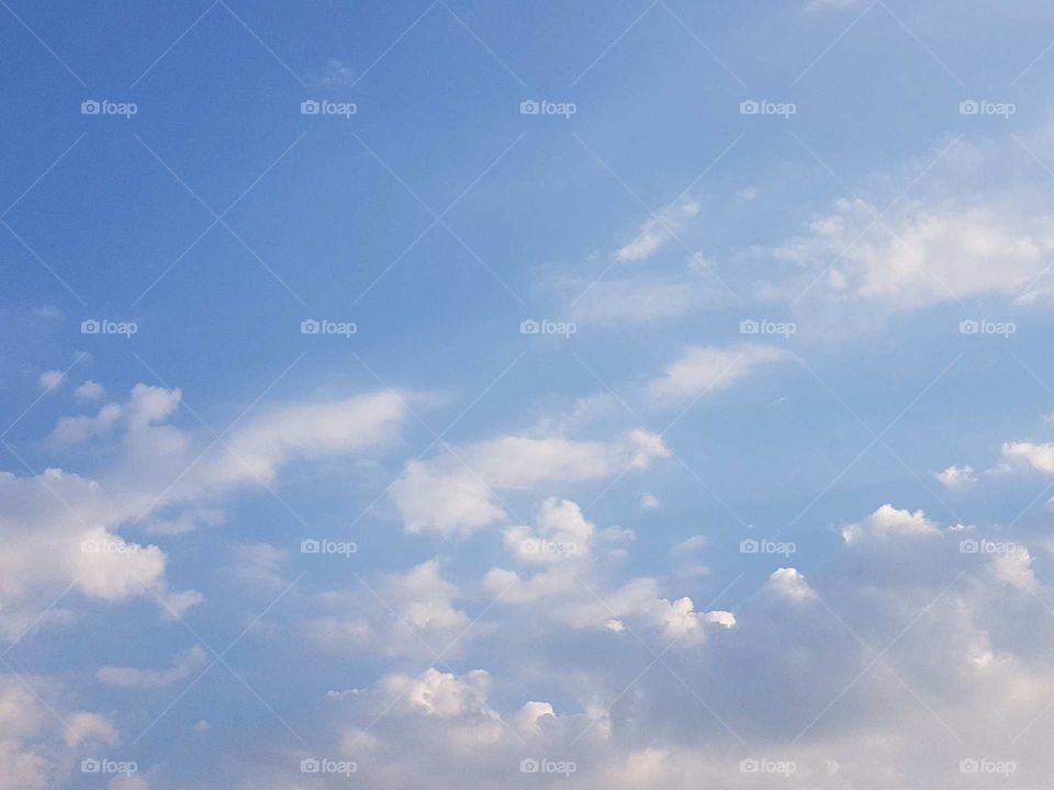 sky with clouds