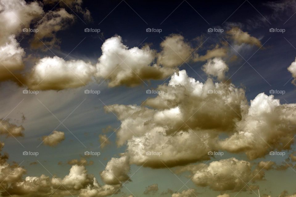 Black sky with clouds trippy psychedelic minimalistic background winter season daydreaming